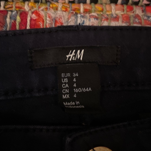 Cute navy blue skinny jeans low waist 💙 - Picture 4 of 4